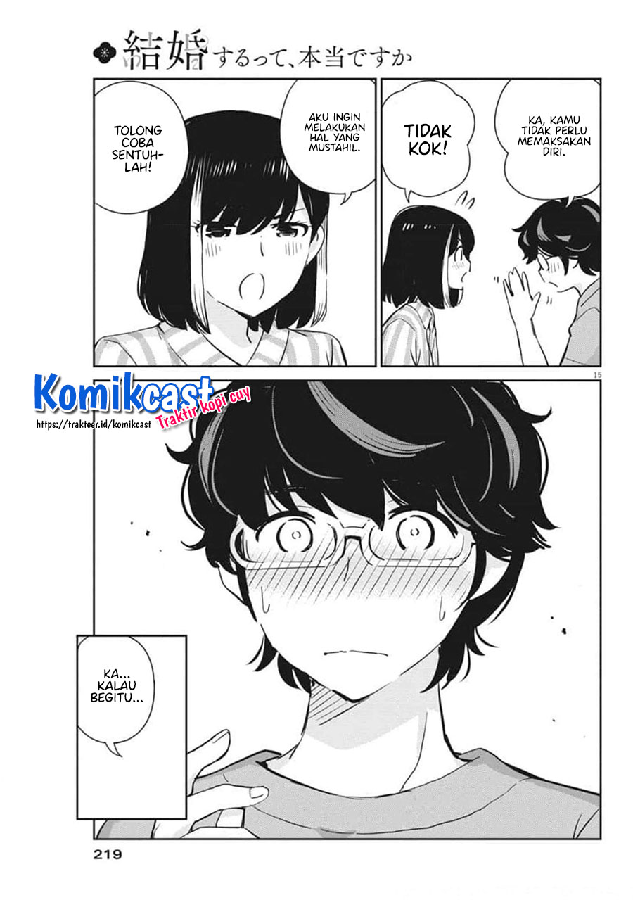 Kekkon Surutte, Hontou Desu ka? Chapter 61 Gambar 17